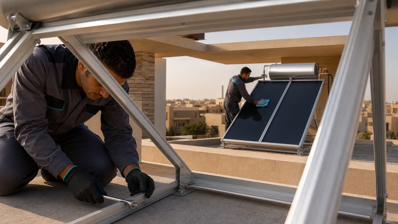 Installing and maintaining a solar water heater