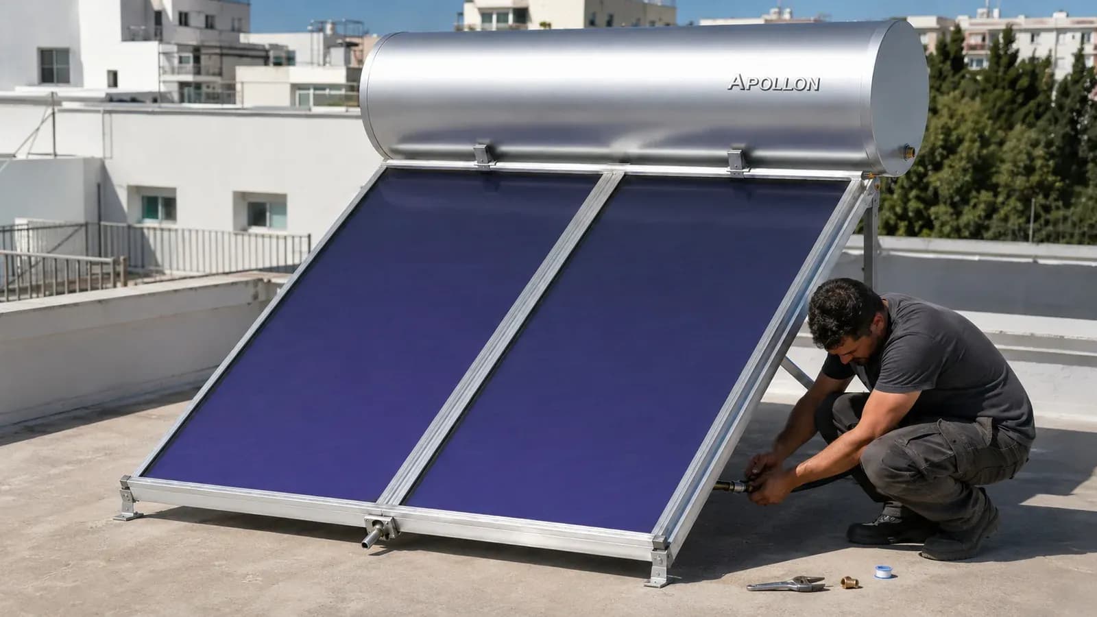 Nobel Solfos Solar Heater — 1